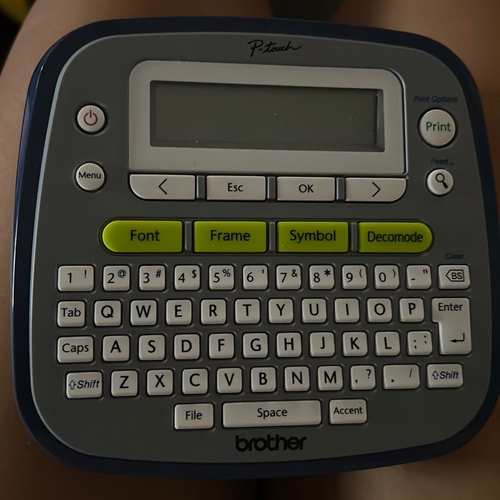P-Touch Label Printer 🖨️